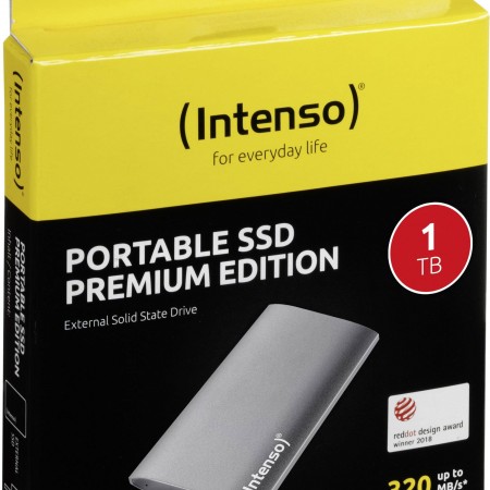INTENSO Disque Externe 1.8'' Portable SSD USB 3.0 - 1To